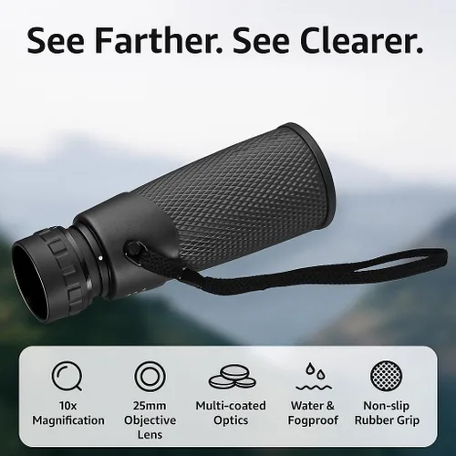 Vista 3 de Barska Blackhawk monocular impermeable
