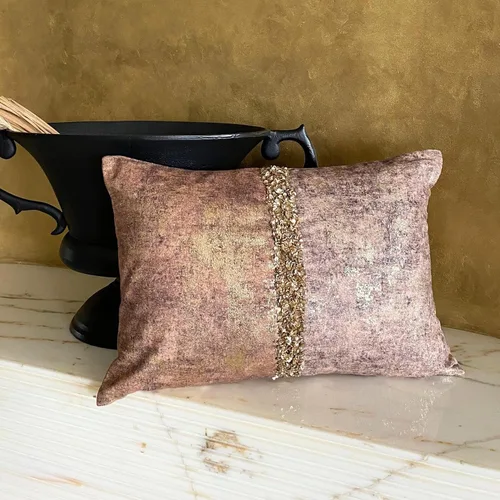Vista 62 de The HomeCentric Fundas de almohada lumbares doradas de 12 x 14 pulgadas (11.8 x 13.8 in), de piel sintética, con diseño de animales, estilo moderno
