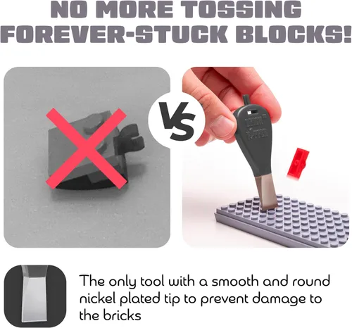 Vista 2 de Brick Popper - El separador de ladrillos más rápido del mundo - Removedor eficiente para niños y adultos - A partir de 6 años