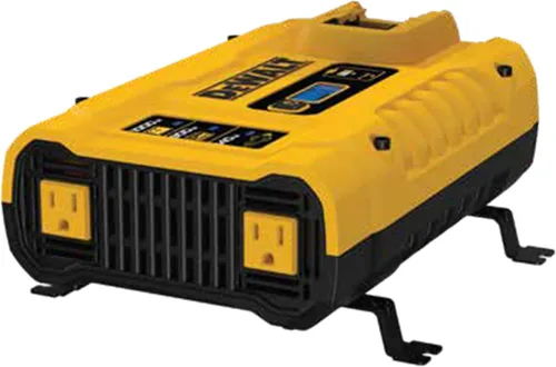 Vista 7 de Inversor de corriente DeWalt DXAEPI140 de 140 W con dos puertos USB: de 12 V de CC a 120 V de CA