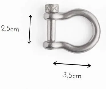 Vista 5 de Pulsera de cuerda para hombre, grillete plateado de acero inoxidable, extremadamente duradera y resistente a los arañazos, impermeable, hecha a