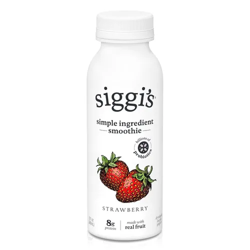 Vista 9 de siggi's Bebida de yogur baja en grasa probiótica de bayas mixtas, 8 onzas líquidas