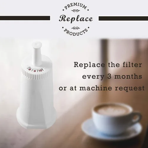 Vista 6 de Paquete de 2 filtros de agua de repuesto compatibles con Breville Sage Claro Swiss para máquina de café espresso Oracle Barista Bambino