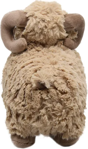 Vista 3 de BABOLI Peluche de oveja de peluche adorable y esponjoso, súper suave y lindo, muñeca de cordero, regalos bonitos para niños y niñas, regalo