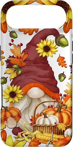 Vista 27 de Hello Fall Sunflower Gnome Pattern for Women Cute Autumn Case for iPhone 17