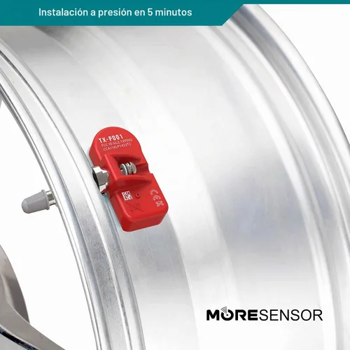 Vista 5 de MORESENSOR Signature Series - Sensor de presión de neumáticos TPMS de 315 MHz, paquete de 4 unidades Preprogramado para modelos seleccionados
