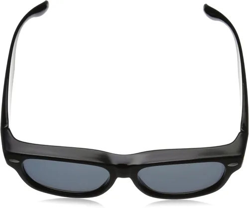 Vista 4 de Dioptics Solar Shield Lakewood se adapta sobre lentes de sol rectangulares