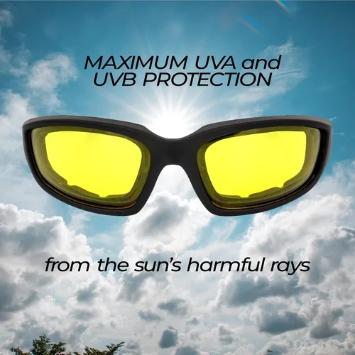 Vista 3 de Global Vision Eyewear - Gafas de sol Kickback con espuma EVA