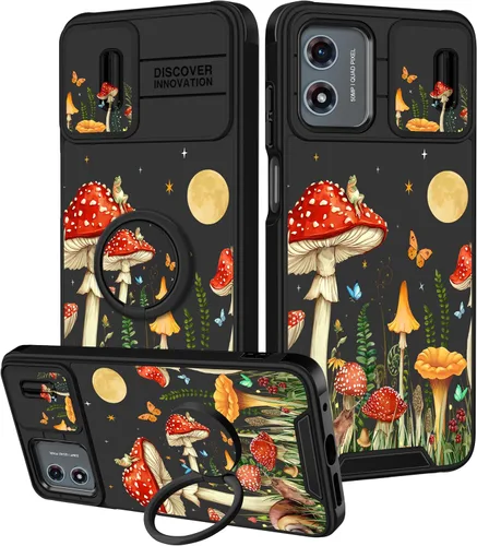 Vista 119 de Funermei Funda para Moto G Stylus 5G 2022, funda para teléfono con diseño de calavera de esqueleto para mujeres y niñas, diseño gótico, Como