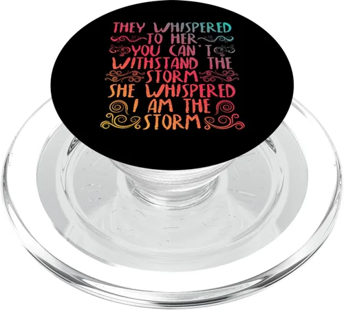 Vista 8 de The Storm Tshirt PopSockets - Soporte para teléfonos y tablets