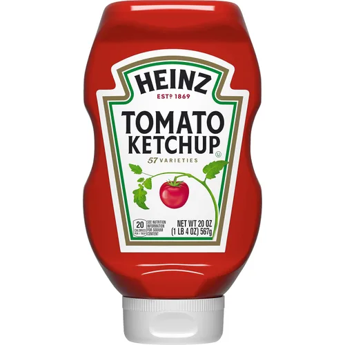 Vista 31 de Heinz Ketchup de tomate mezclado con chipotle, botella exprimible de 14 onzas