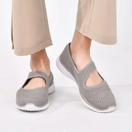 Vista 2 de HONHOLD Zapatos Mary Jane para caminar para mujer, zapatos casuales de enfermería, cómodos, antideslizantes, para trabajo y oficina