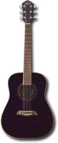 Vista 3 de Oscar Schmidt OGHS-A 1/2 Dreadnought Guitarra Acústica. Abeto natural
