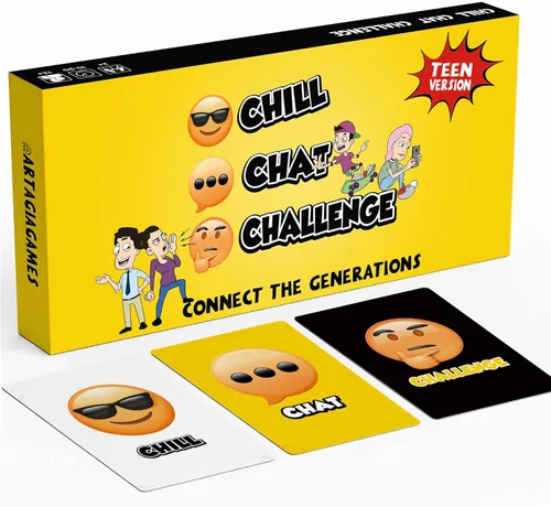 Vista 8 de ARTAGIA Divertido juego de habilidades sociales y terapia para adultos y adolescentes: juego familiar de CBT para conversaciones terapéuticas