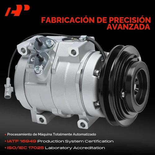 Vista 3 de Compresor de aire acondicionado A-Premium con embrague compatible con Toyota