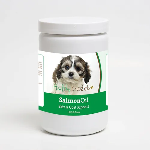 Vista 161 de Healthy Breeds Affenpinscher - Masticables suaves de aceite de salmón, 90