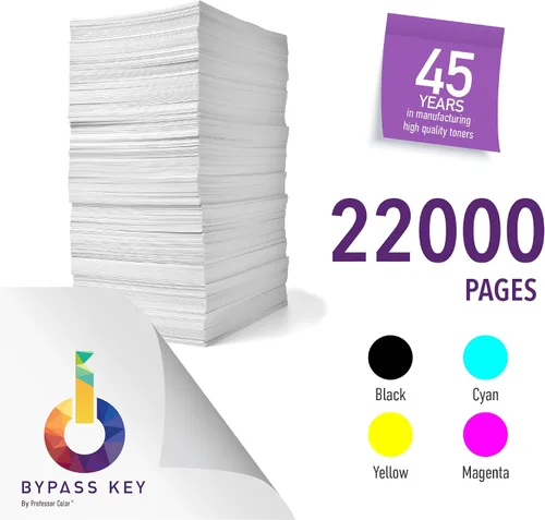 Vista 3 de La tinta ColorQube 8570 o ColorQube 8580 reemplaza 108R00926 108R00927 108R00928 108R00930 (10 tintas OEM reenvasadas), el paquete incluye llave