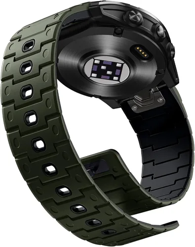 Vista 13 de Bandletic Magnético Compatible con Garmin Instinct 2 Correa de Reloj - Correa de Silicona de Ajuste Rápido de 22mm para Fenix 8 E 47mm/7 6 Pro/5