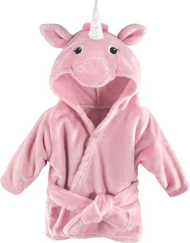 Vista 36 de Hudson Baby - Bata de baño unisex de peluche con cara de animal para bebé Azteca