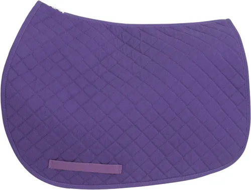 Vista 15 de TuffRider Basic Pony Saddle Pad – Diamond Quilted, Flannel Lined, Breathable Schooling Pad for Horses