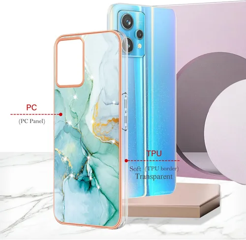 Vista 3 de Funda de teléfono para Xiaomi Redmi Note 11 Pro Clear Siliocne Edge, rosa elegante diseño de mármol para Xiaomi Redmi Note 11 Pro Funda a prueba