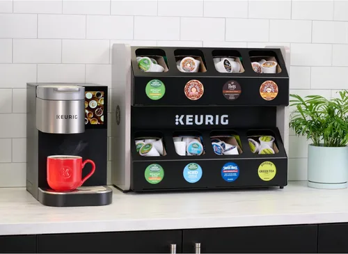 Vista 10 de Keurig K-2550 - Cafetera de una sola porción para empresas medianas, plomada, plata/negro