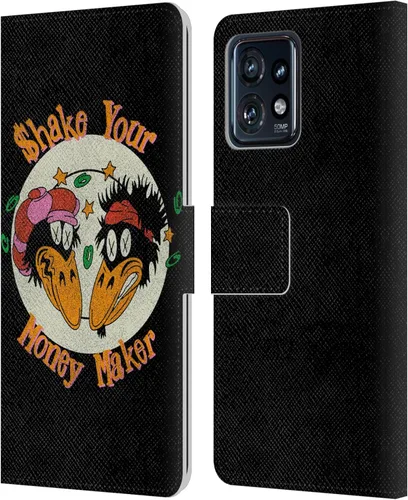 Vista 12 de Head Case Designs Officially Licensed The Black Crowes Artwork Graphics Leather Book Wallet Case Cover Compatible with Motorola Moto Edge 40 Pro