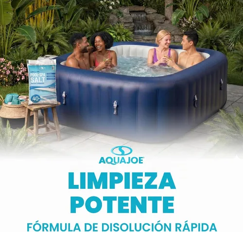 Vista 3 de Aqua Joe Generadores de cloro salado para piscina y spa, 40 libras, paquete de 2, AJ-PS40