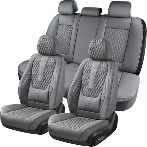Vista 37 de Coverado Fundas de asiento delantero, fundas de asiento delantero de automóvil, fundas de asiento de piel de napa para automóviles, fundas