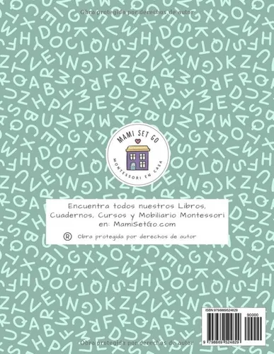 Vista 2 de Libro de Trabajo para Preescolares de Lenguaje Serie Verde Letra Molde (Letra Molde Libros de trabajo de Lenguaje para Primeros Lectores)
