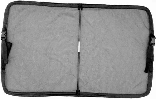 Vista 2 de Deflector de viento para automóviles convertibles - Detén el cabello loco y disfruta de la conducción.