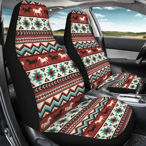 Vista 2 de Bulopur Aztec - Funda de asiento delantero para asiento delantero, accesorios de fundas de asiento automotriz, funda transpirable para asiento