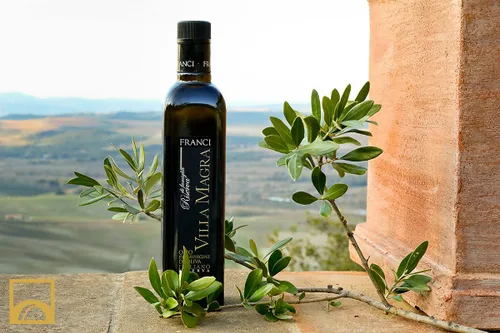 Vista 3 de Frantoio Franci Villa Magra 2020 - Aceite de oliva virgen extra, 0.5 litros/16.9 onzas