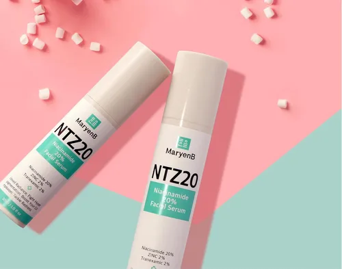 Vista 7 de 20% niacinamida + 2% ácido tranexámico + suero facial PCA de zinc para tonos irregulares, poros y piel propensa a manchas, suero facial hidratante