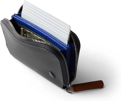Vista 3 de Bellroy Folio Mini (Wallet, Bolsa de monedas), CarbónCobalt, Casual