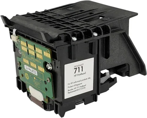 Vista 3 de Cabezal de impresión HP 711 para impresoras DesignJet, cabezal de impresora C1Q10A compatible con T120/T125/T130/T520/T525/T530 Reemplazo