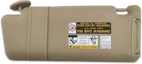 Vista 3 de SAILEAD - Visera solar para el lado derecho del pasajero compatible con Toyota Tacoma 2005 2006 2007 2008 2009 2010 2011 2012 Ensamblaje de visera