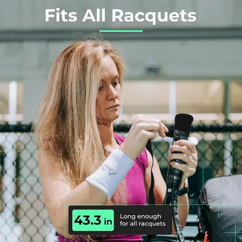 Vista 7 de ADV Dry - Cinta de agarre para raqueta de tenis, paquete de 12 y 30 unidades, cinta de agarre para raqueta de tenis FeltTac, cinta de agarre ultra