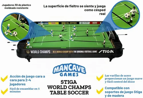 Vista 3 de Juego de mesa de fútbol Stiga