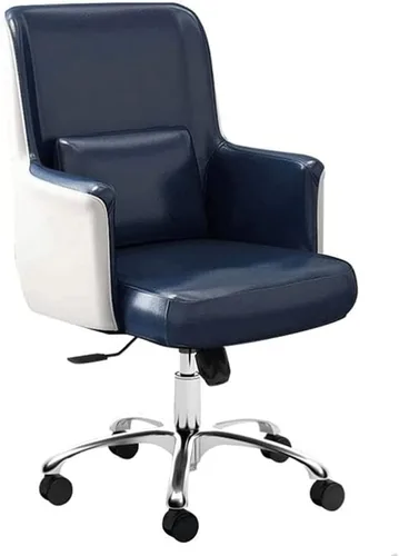 Vista 9 de LIOONS Office Desk Chairs Office Chair Height Adjustable Desk Chair Comfortable Leather Computer Chair Caster Design Computer Chair Executive Chairs
