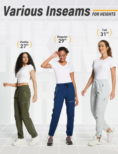 Vista 7 de BALEAF - Leggings tipo capri para mujer, con bolsillos, cintura alta, longitud hasta la rodilla, elásticos, pantalones casuales de yoga