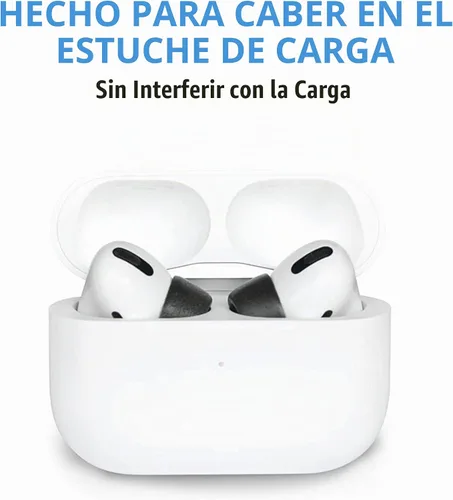 Vista 5 de Almohadillas de espuma viscoelástica Comply de repuesto para auriculares Apple AirPods Pro 1 y 2 Comodidad máxima, ajuste seguro, aislamiento