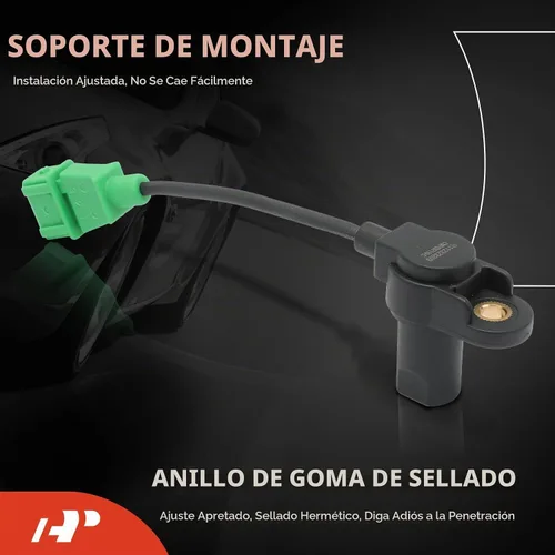 Vista 3 de A-Premium Sensor de Posición de Árbol de Levas Compatible con Hyundai Sonata 1999-2005, Santa Fe 2001-2006, Tiburon 2003-2008, Tucson 2005-2009