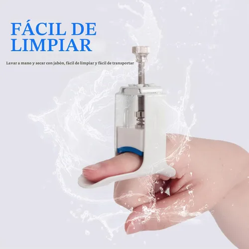 Vista 7 de Férula para enderezar los dedos, férula de extensión de la articulación del dedo, corrector de férula de los dedos, dispositivo de prensado