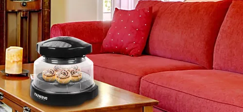 Vista 6 de NuWave Oven Pro Plus con anillo de extensión de acero inoxidable