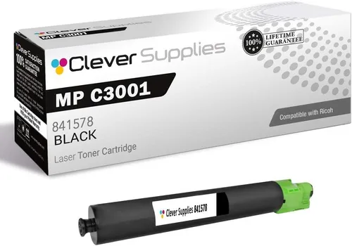 Vista 48 de CS - Cartucho de tóner compatible para Ricoh C220 406046 Color negro láser Aficio SP C220 Aficio SP C220A Aficio SP C220DN Aficio SP C220N Aficio SP