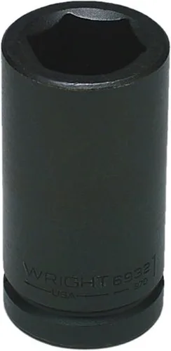 Vista 2 de Wright Tool 69110 3/4" Drive 6 Point Deep Impact Socket, 2-1/2