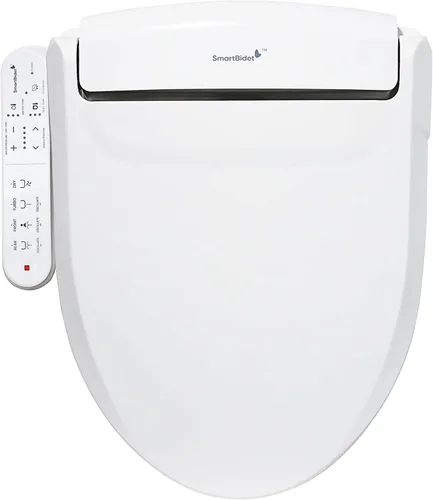 Vista 10 de SmartBidet SB-2000 Asiento de bidé eléctrico - Asiento para inodoro climatizado con secador de aire caliente y funciones de lavado con control