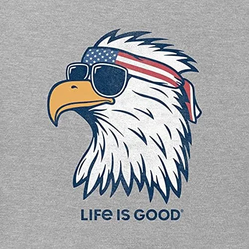 Vista 2 de Life is Good Camiseta Crusher-Lite de manga corta para hombre