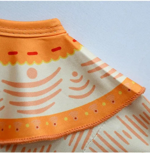 Vista 5 de Vestido de cosplay de Encanto Mirabel Isabela Pepa Dolores para niños, disfraz de madrigal para niñas, vestido de princesa para fiestas, día